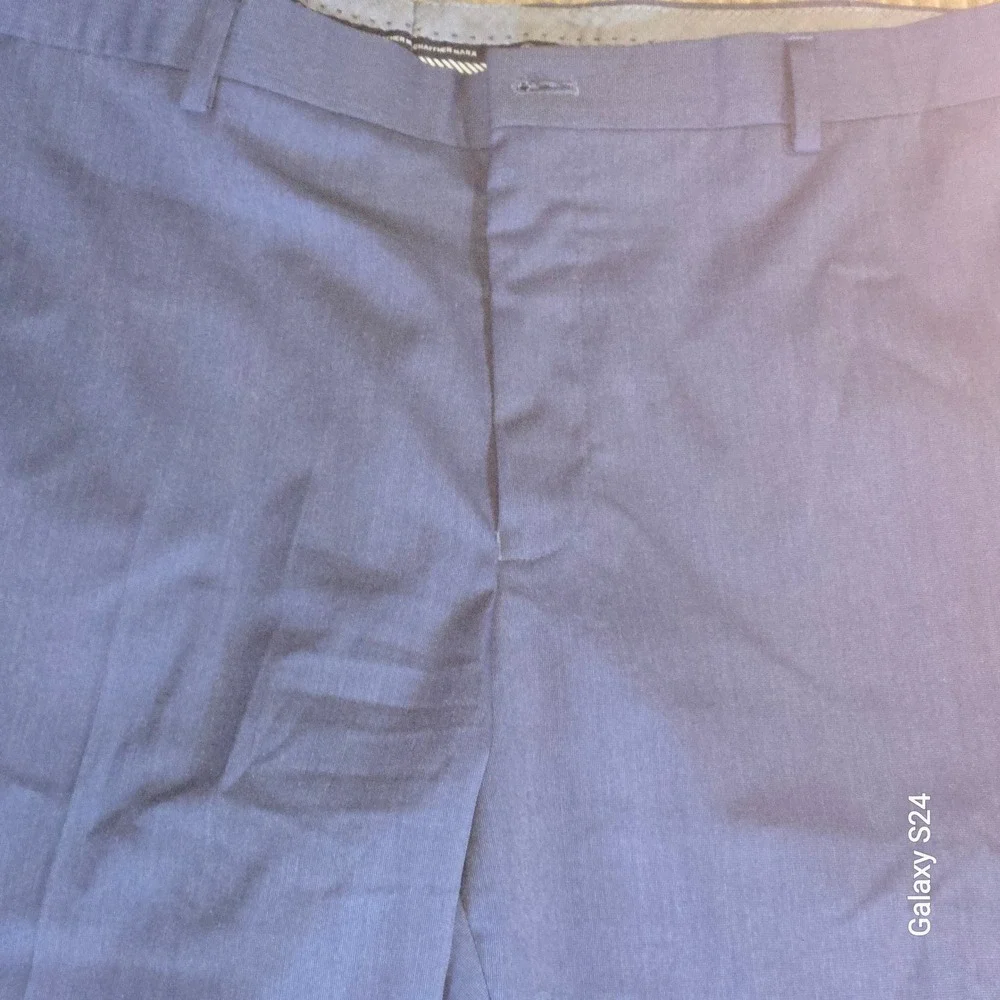 Hart‎ Schaffner Marx Men's Blue Dress Pants Career Business Casual